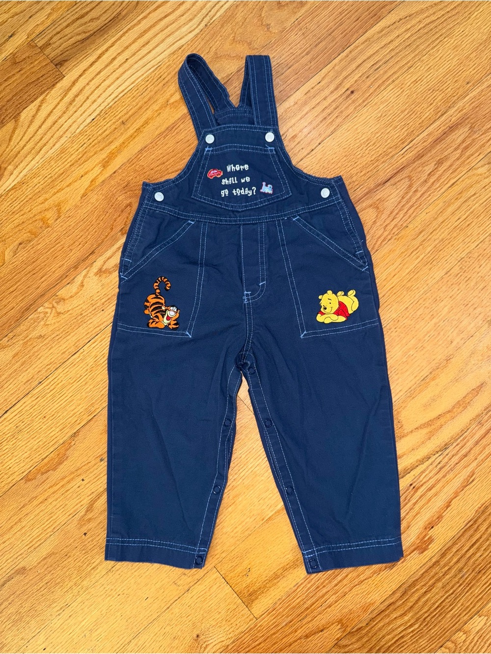 Vintage Winnie the Pooh overalls